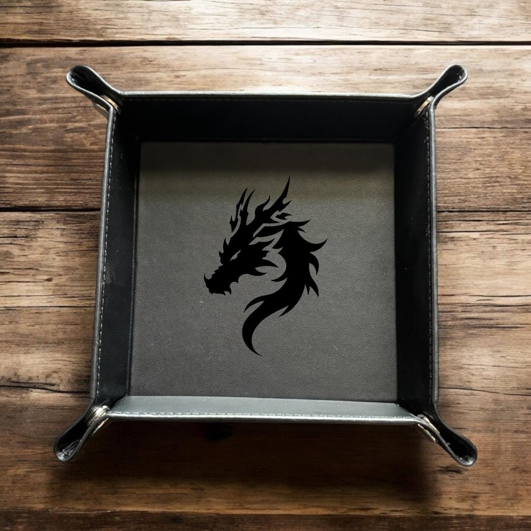 Dragon Head Dice Tray DND