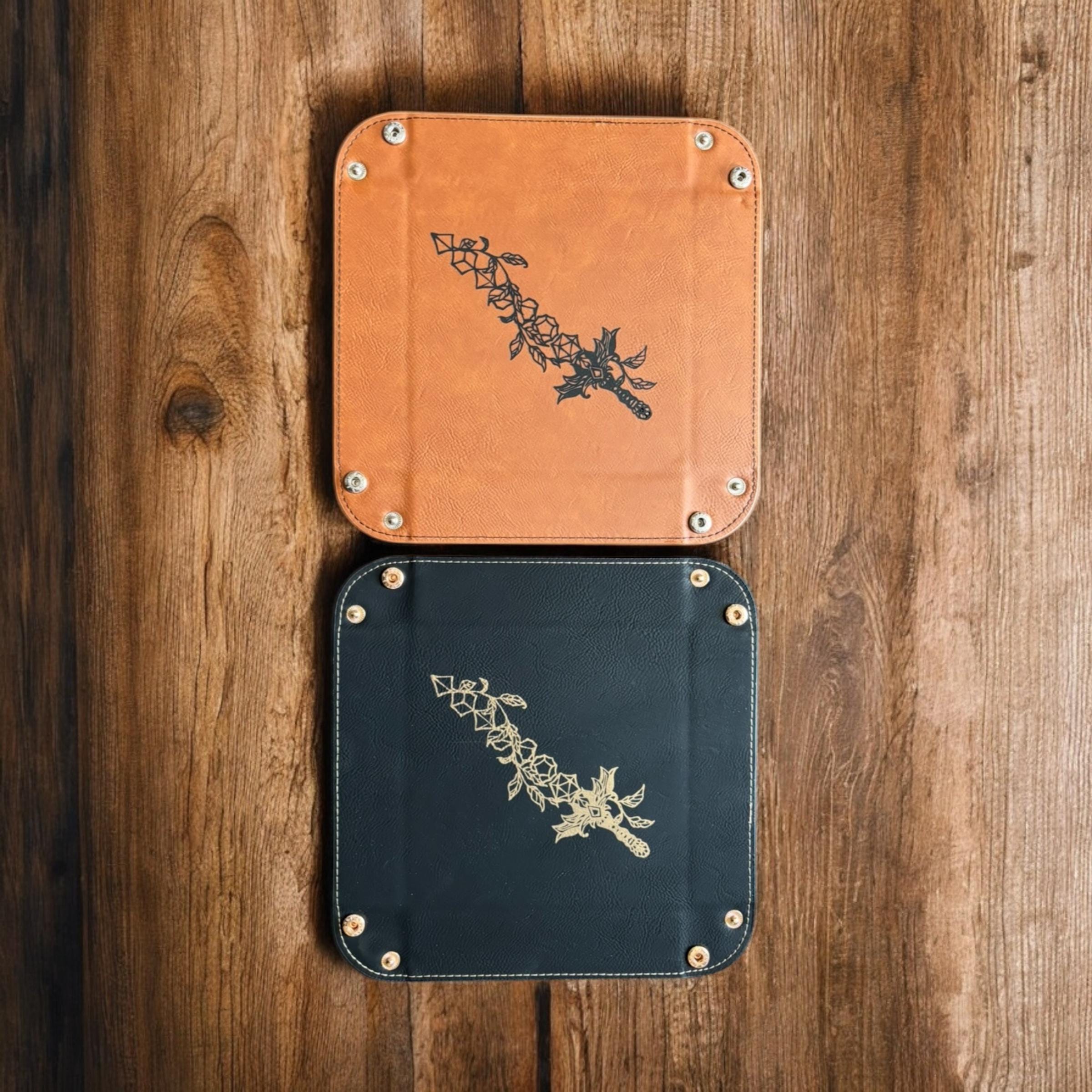 Large Dice Sword Vine Dice Tray DND