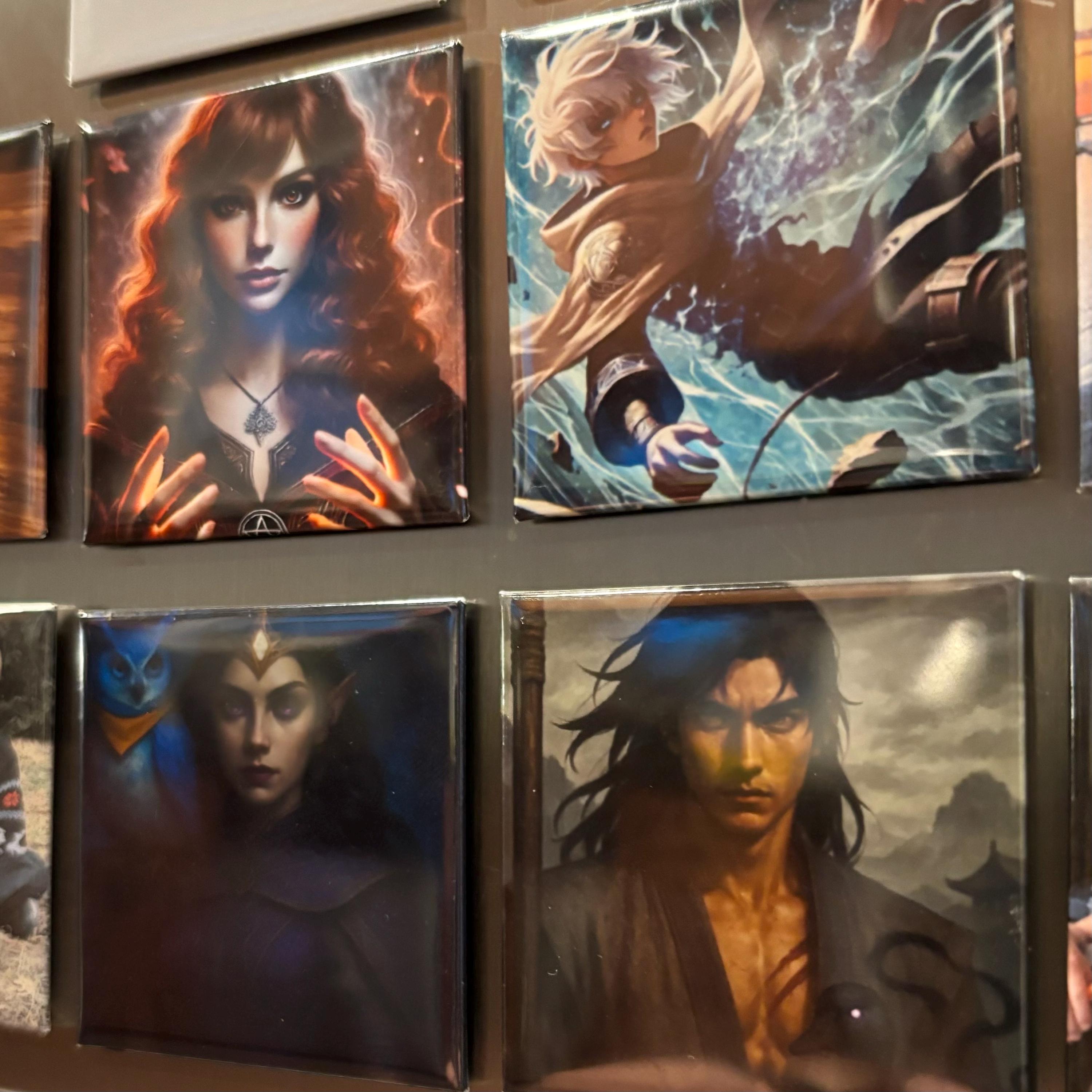 Custom Photo Magnets for DND Party / Magical Memories