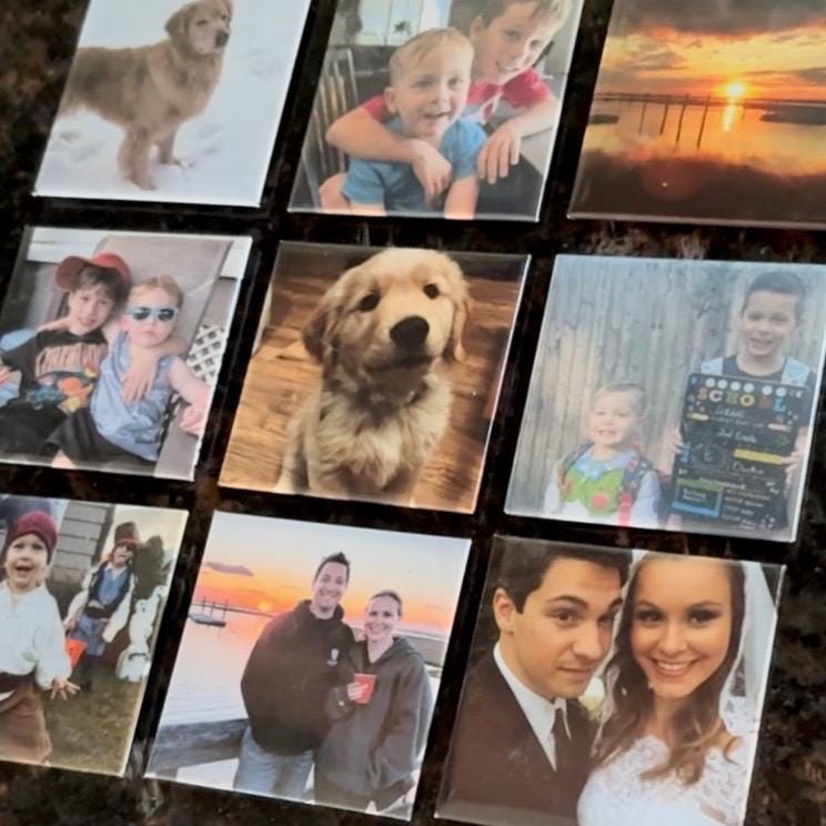 Custom Photo Magnets for DND Party / Magical Memories