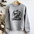 Fantasy Dragon DND/Book Lover Crewneck Sweatshirt