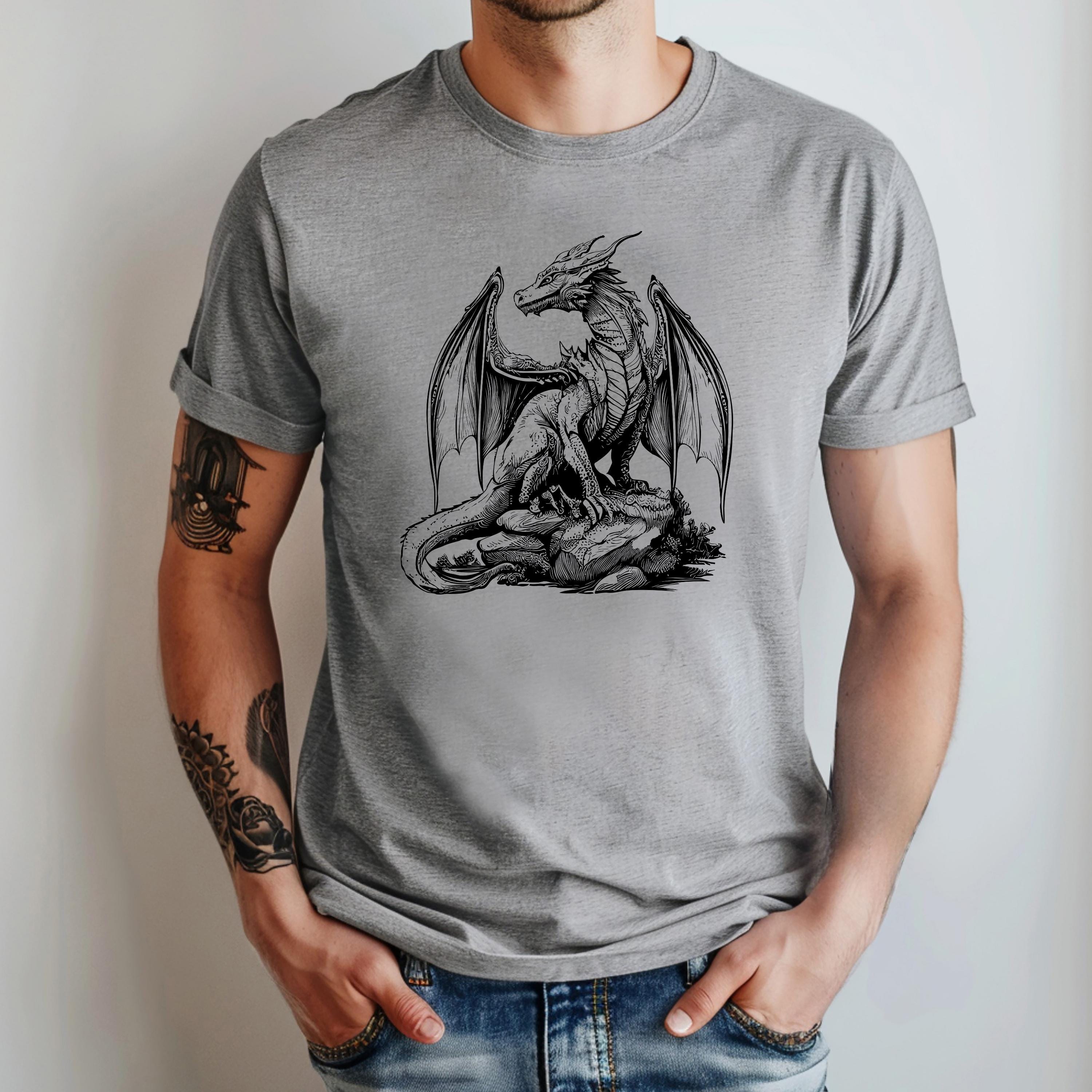 Fantasy Dragon DND/Reader T-Shirt