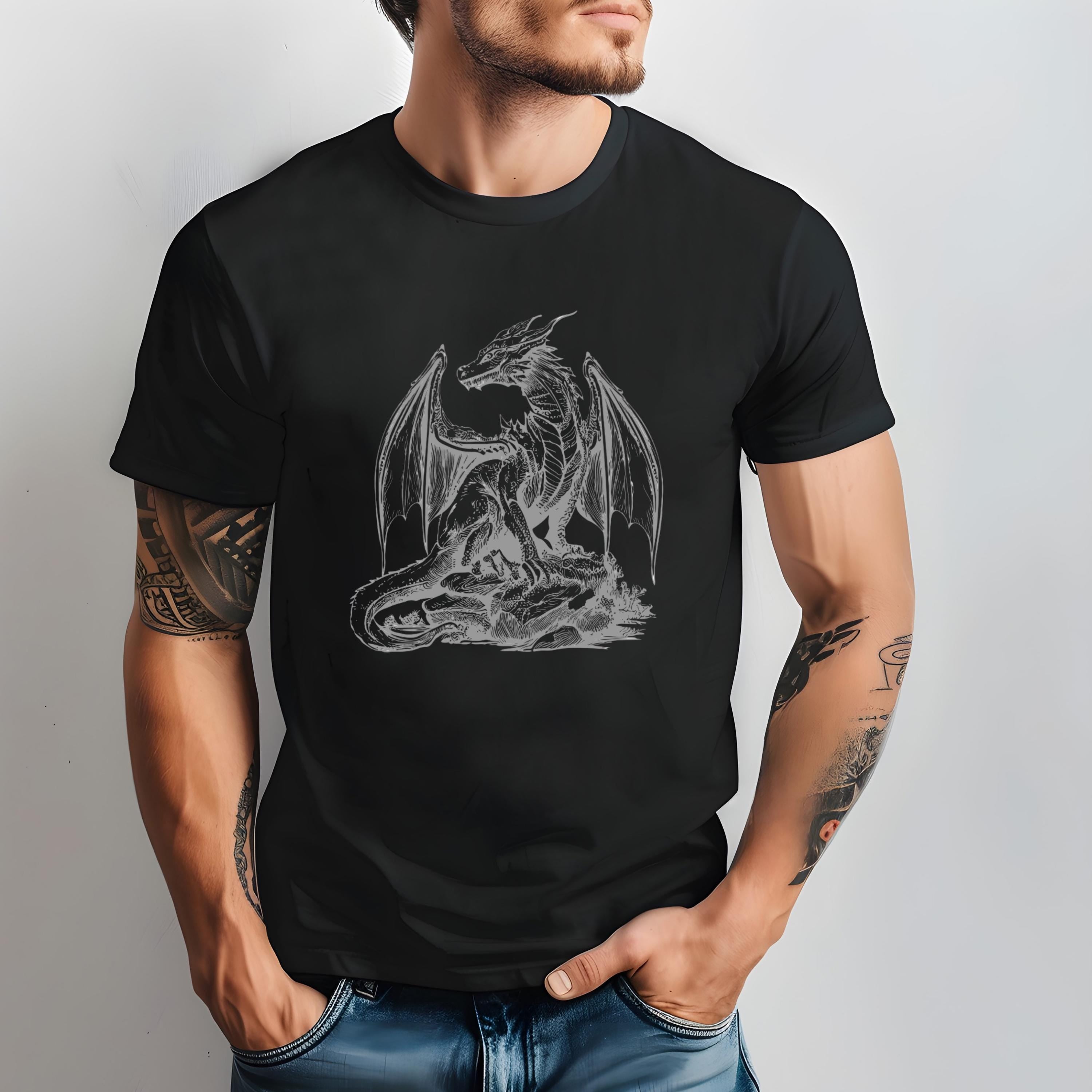 Fantasy Dragon DND/Reader T-Shirt