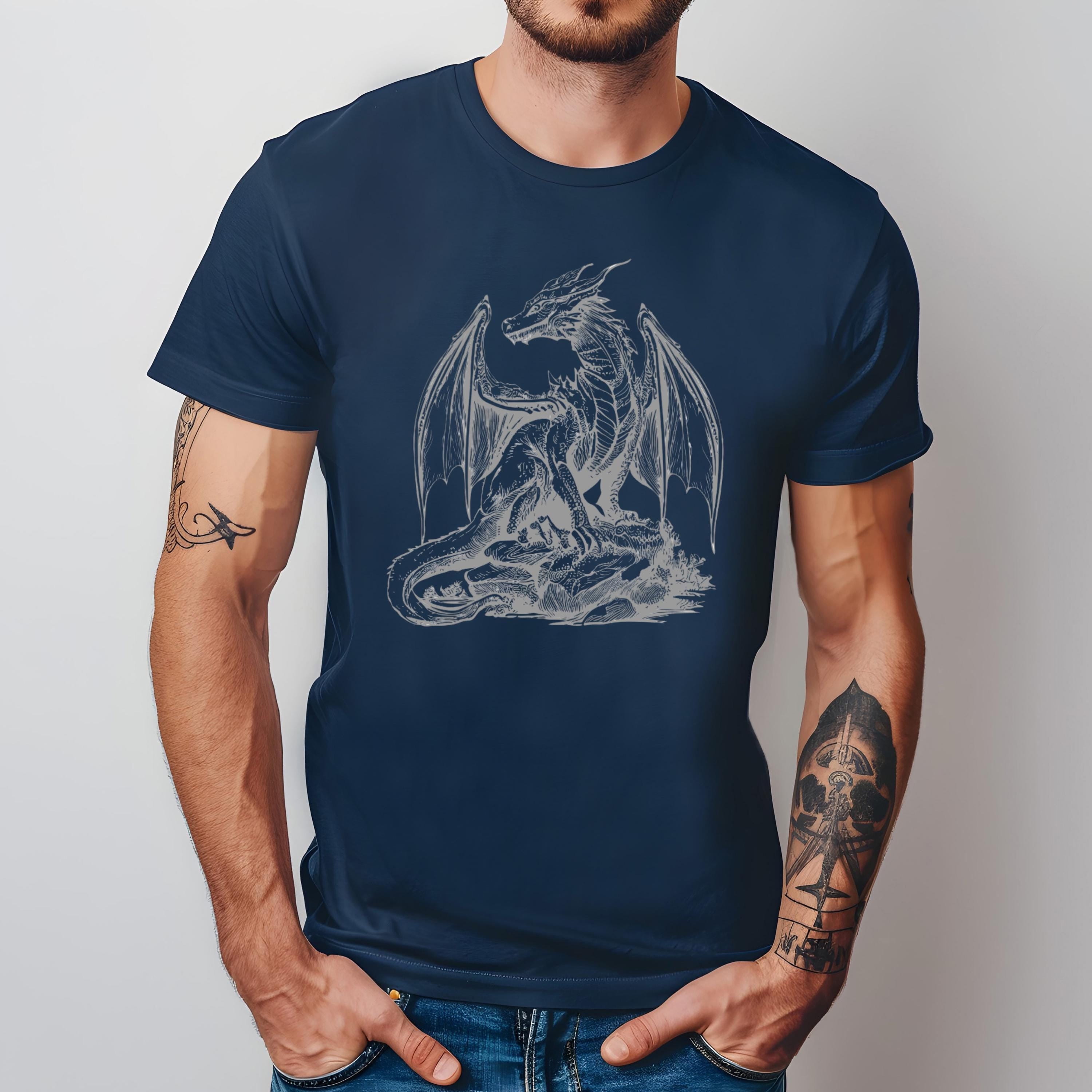 Fantasy Dragon DND/Reader T-Shirt